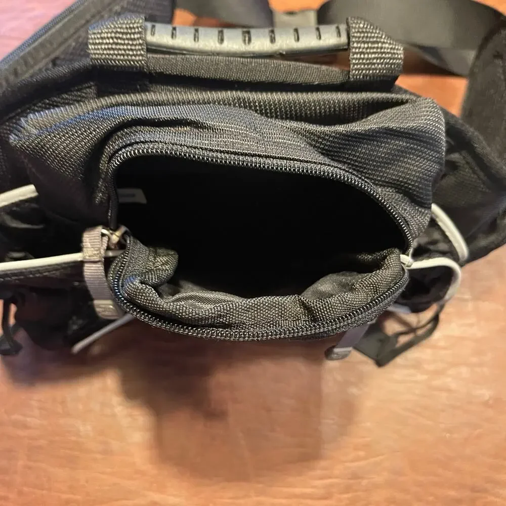 The North Face belt bag black